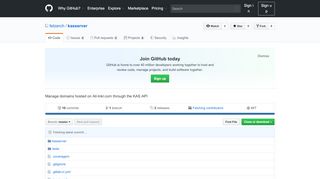 
                            7. GitHub - fetzerch/kasserver: Manage domains …