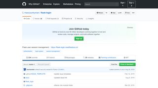 
                            6. GitHub - maxcountryman/flask-login: Flask user session ...