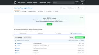 
                            5. GitHub - panique/php-login-minimal: An extremely minimal login ...