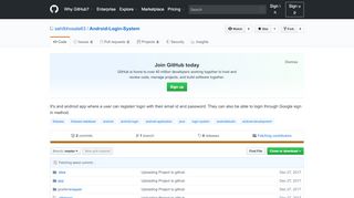 
                            5. GitHub - sahilbhosale63/Android-Login-System: …