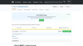 
                            5. GitHub - tdegrunt/extjs4-login-sample: Just a tryout by me to test ExtJS ...