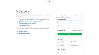 
                            9. GitLab Sign in GitLab.com