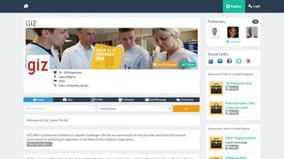 
                            5. GIZ CAREER and RECRUITMENT EMPLOYMENT PORTAL ...