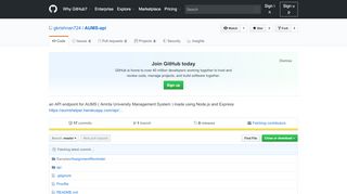 
                            6. gkrishnan724/AUMS-api: an API endpoint for AUMS ... - GitHub