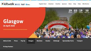 
                            9. Glasgow Charity Walk Event | Kiltwalk