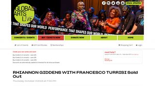 
                            7. Global Arts Live | Performance Sold Out