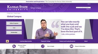 
                            7. Global Campus | Kansas State University's Online …