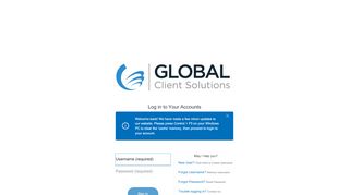 
                            1. Global Client Solutions