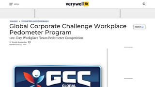 
                            7. Global Corporate Challenge Workplace Pedometer Program