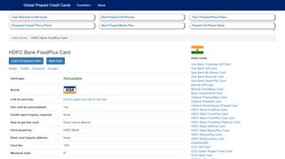 
                            3. Global Prepaid Credit Cards - HDFC Bank …