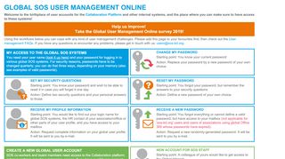 
                            5. Global SOS User Management Online