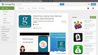 
                            1. GlowRoad App - Work from Home, Earn Money online, Resell ...