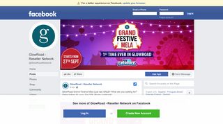 
                            5. GlowRoad - Reseller Network - Posts | Facebook