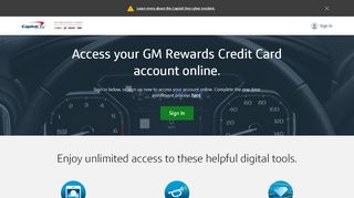 
                            1. GM Rewards Credit Card