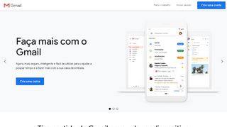 
                            5. Gmail − Armazenamento e email da Google gratuitos
