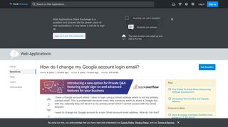 
                            10. gmail - How do I change my Google account login email? - Web ...