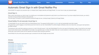 
                            7. Gmail Notifier Pro - Automatic Gmail Sign In