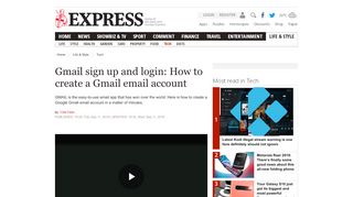 
                            9. Gmail sign up and login: How to create a Gmail email ...