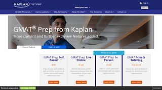 
                            3. GMAT Preparation with Kaplan | Kaptestglobal.com