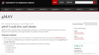 
                            1. gMAV | Information Technology Services | University of ...