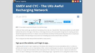 
                            5. GMEV and CYC - The UKs Awful Recharging Network - Danny Tuppeny