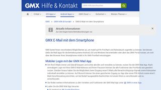 
                            5. GMX E-Mail mit dem Smartphone - GMX Hilfe - …