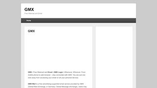 
                            4. GMX – Free Webmail and Email