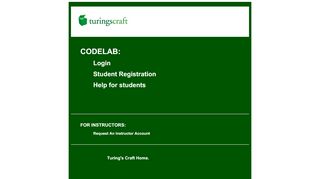 
                            4. Go CodeLab: Register or Login - Turing's Craft