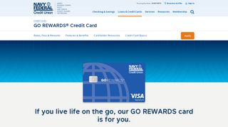 
                            9. GO REWARDS Credit Card | Navy Federal Credit Union