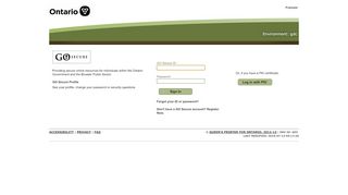 
                            7. GO Secure Login - errisa.health.gov.on.ca