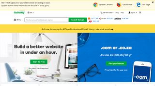 
                            7. GoDaddy ZA - Domain Names, Websites, Hosting & Online ...