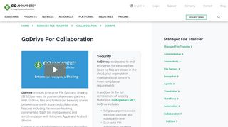 
                            8. GoDrive For Collaboration - goanywhere.com