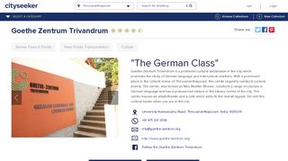 
                            10. Goethe Zentrum Trivandrum, Thiruvananthapuram …