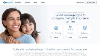 
                            3. GoHealth: Better health insurance, reliable health care