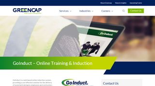 
                            3. GoInduct Online Induction System | Greencap