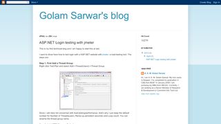 
                            8. Golam Sarwar's blog: ASP.NET Login testing with …