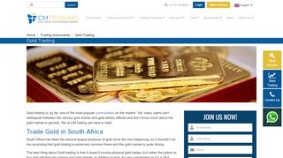 
                            6. Gold Trading | Forex Trading in South Africa | CM …