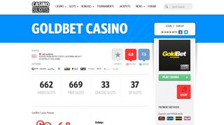 
                            8. GoldBet Casino Review - Casinoslots.net