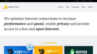 
                            6. Golden Frog | Global Internet Privacy and Security Solutions
