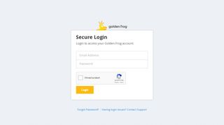 
                            3. Golden Frog Login - Official Golden Frog Login Page ...