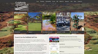 
                            1. Goldfields Golf Club: Home