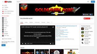 
                            5. GOLDRAVEN AQ3D - YouTube