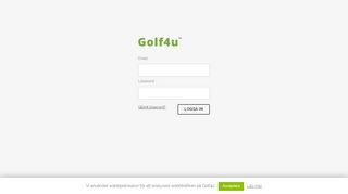 
                            3. Golf4u - Ta grönt kort online! - Inloggning
