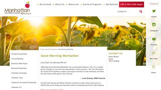 
                            8. Good Morning Manhattan | Manhattan Area Chamber of Commerce