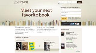 
                            11. Goodreads | Meet your next favorite book