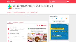 
                            9. Google Account Manager 6.0.1 (Android 6.0+) APK Download ...