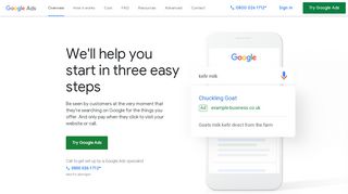 
                            10. Google Ads - Get More Customers With Easy Online Advertising