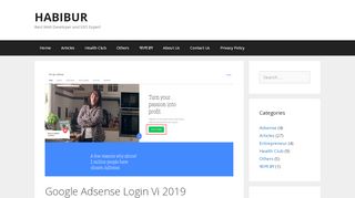 
                            7. Google AdSense Fixes Account Login Issues how ? …