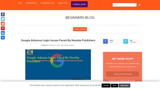 
                            10. Google Adsense Login Issues Faced By Newbie Publishers