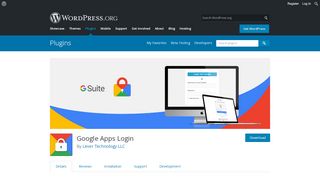 
                            5. Google Apps Login ? WordPress Plugins